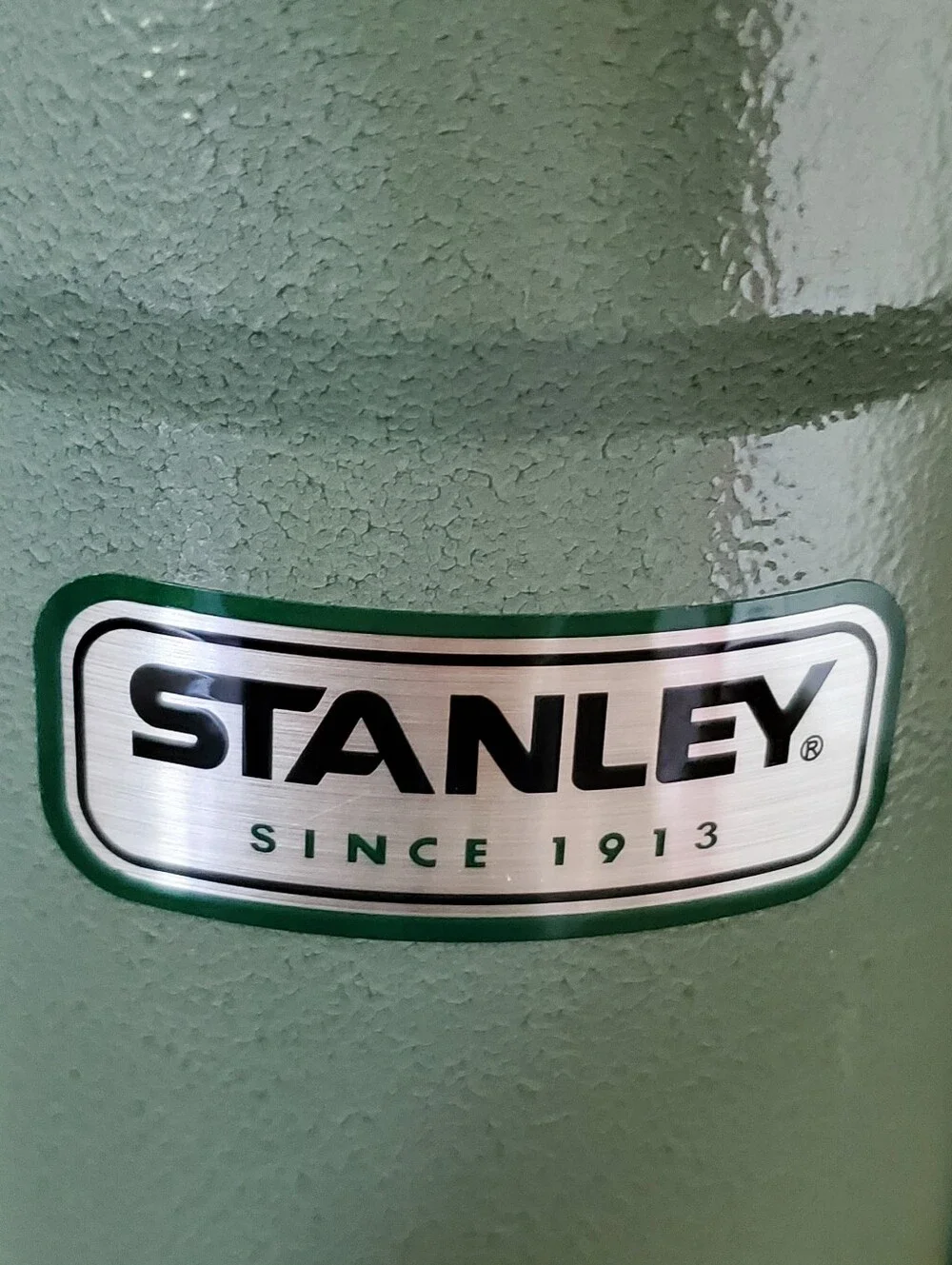 Stanley Classic Insulated Vacuum Coffee Beer Camping Stein Hammertone Green - Picture 2 of 13